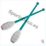 Mazas Iniciación 36cm Blanca/Aguamarina