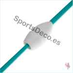 Mazas Iniciación 36cm Blanca/Aguamarina - Imagen 3