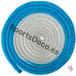 Cuerda Iniciación Multicolor Blanco-Celeste