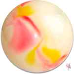 Pelota Marmolada Multicolor Blanco-Rojo-Amarillo