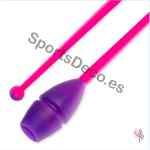 Mazas Iniciación 41cm Violeta/Rosa - Imagen 3