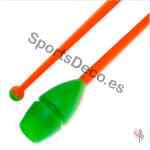 Mazas Iniciación 41cm Verde/Naranja - Imagen 3