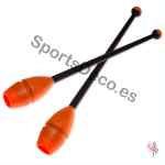 Mazas Iniciación 41cm Naranja/Negro