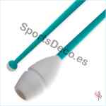 Mazas Iniciación 41cm Blanca/Aguamarina