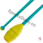 Mazas Iniciación 45cm Amarilla/Aguamarina - Imagen 3