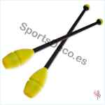 Mazas Iniciación 45cm Amarilla/Negro