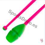 Mazas Iniciación 45cm Verde/Rosa - Imagen 3