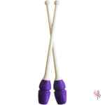 MAZAS MASHA ENGARZABLES BICOLOR Pastorelli 45,20CM (Blanco-Lila)