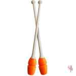 MAZAS MASHA ENGARZABLES BICOLOR Pastorelli 45,20CM (Blanco-Naranja)