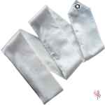 Cinta Iniciación Blanca 6m.