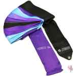 Cinta Multicolor Competición Pastorelli Negro-Violeta-Celeste - Imagen 3