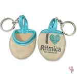 Llavero Puntera Rítmica 004 Turquesa/Turquesa