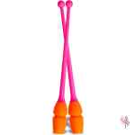 Mazas Masha Bicolor Pastorelli 36cm (Rosa Fluo - Naranja)