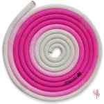 Cuerda Multicolor Rosa Fluo - Blanco Óptico