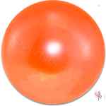 Pelota Perlada Naranja