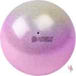 Pelota Pastorelli Glitter Esfumata Plata-Rosa