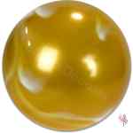 Pelota Marmolada Dorada-Blanca
