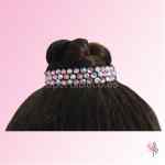 Coleteros Cristales-Bicolor Cristal AB/Rosa