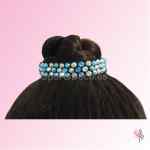 Coleteros Cristales-Bicolor Cristal AB/Aguamarina AB