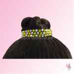 Coleteros Cristales-Bicolor Cristal AB/Amarillo