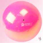 Pelota Pastorelli Glitter HV Rosa Fluor