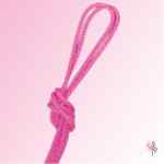 Cuerda Rosa Fluor Laminas Plata Pastorelli