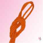 Cuerda Naranja Fluor-Laminas Plata Pastorelli