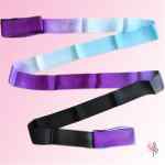 Cinta Multicolor Competición Pastorelli Negro-Violeta-Celeste