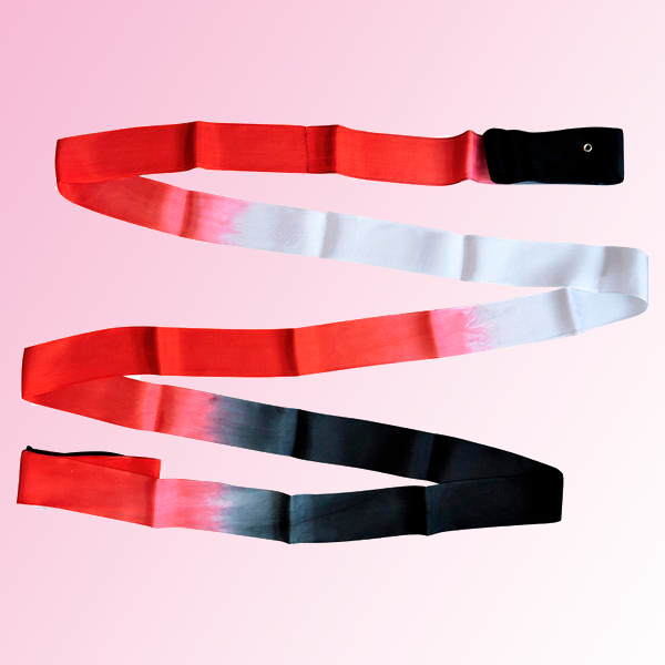 811-17e-Negro-Rojo-Blanco.png Cinta Multicolor Competición Pastorelli Negro-Rojo-Blanco - Imagen 1