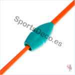 Mazas Iniciación 36cm Aguamarina/Naranja - Imagen 3