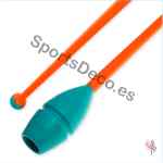 Mazas Iniciación 36cm Aguamarina/Naranja - Imagen 4