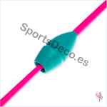 Mazas Iniciación 36cm Aguamarina/Rosa - Imagen 3