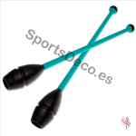 Mazas Iniciación 36cm Negra/Aguamarina