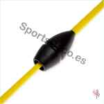 Mazas Iniciación 36cm Negra/Amarilla - Imagen 3