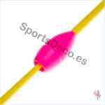 Mazas Iniciación 36cm Rosa/Amarillo - Imagen 3