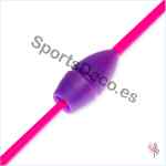 Mazas Iniciación 36cm Violeta/Rosa - Imagen 3