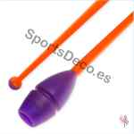 Mazas Iniciación 36cm Violeta/Naranja - Imagen 4