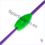 Mazas Iniciación 36cm Verde/Violeta - Imagen 3