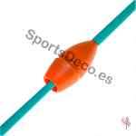 Mazas Iniciación 36cm Naranja/Aguamarina - Imagen 3