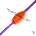 Mazas Iniciación 36cm Naranja/Violeta - Imagen 3