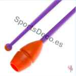 Mazas Iniciación 36cm Naranja/Violeta - Imagen 4