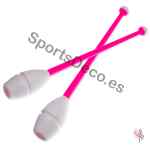 Mazas Iniciación 36cm Blanca/Rosa