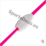 Mazas Iniciación 36cm Blanca/Rosa - Imagen 3